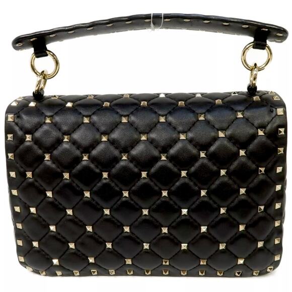 💎✨BEAUTIFUL✨💎Authentic VALENTINO GARAVANI Medium Rockstud Spike Shoulder Bag - Picture 2 of 6